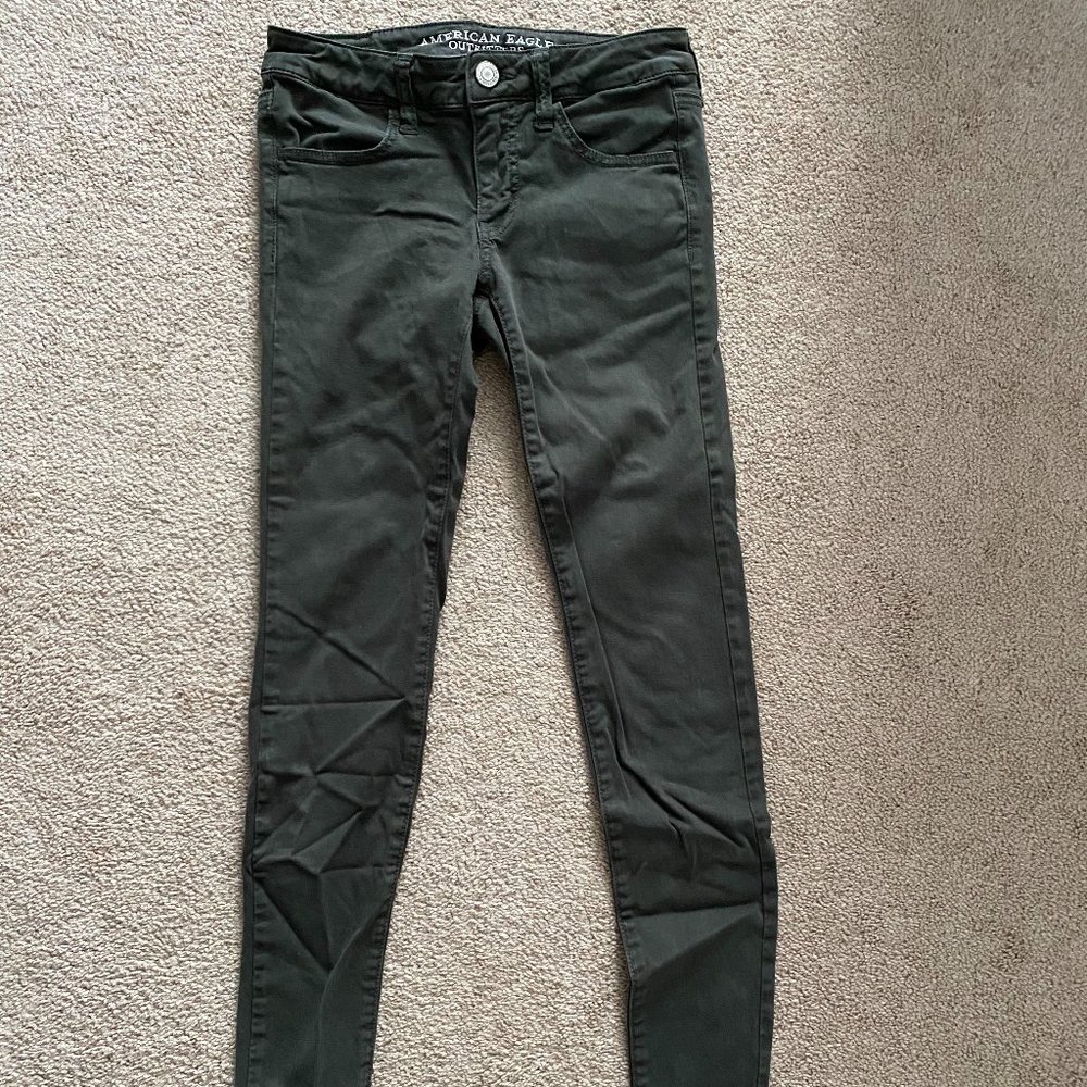 American Eagle AEO Sateen Jegging